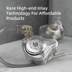 keephifi KZ EDX Pro in Ear Monitors KZ Headphones IEM Earphones with Dual DD HiFi Stereo Sound Earphones Wired Noise Cancelling Gaming Earbuds (Cyan, No Mic)