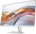 HP Series 5 524sw 24" 300 nits IPS FHD Monitor (Replaces M24FW) Adjustable Tilt, Flicker Free, Anti-glare, Ultra-thin, Low-Blue Light Filter, 1x HDMI, White/Silver w/DKZ Hub USB Port Expander (2 Pack)