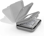 ORICO External Hard Drive Case for 3.5 Inch HDD/SSD 5 Packs Portable Hard Drive Carrying Protective Storage Box Anti-Static and Shockproof -PHX5S
