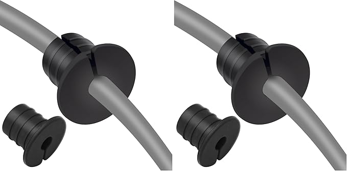 Cable Grommet Routing Kit for Starlink for 3/4 inch Wall Hole, Starlink Accessories, Silicone Cable Wall Pass, Starlink Anti-Slip Wall Grommets for Cables (3/4 inch) 2 Pcs (Pack of 2)