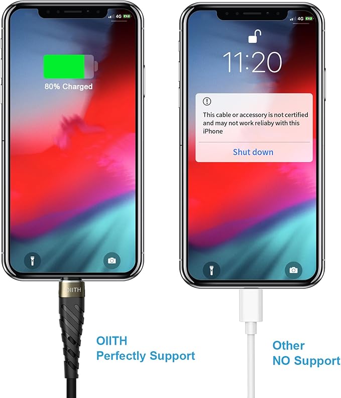 OIITH USB C Cable, 3FT 3Pack, Fast Charging, 3A, for iPhone 15/Plus/Pro/Pro Max, Samsung, Pad, Laptop, LG, Gold, 3.0ft Cable Length