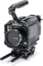 Tilta Camera Cage Pro Kit V-Mount Compatible with Blackmagic Pyxis 6K/12K| Full Cage, Top Handle, V-Mount Battery Plate, Side Plate, Bottom Plate, Universal 15mm Baseplate w/Rods, and Mini Tool