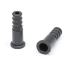 THE CIMPLE CO Coaxial Cable Weather Boot - RG6 Connectors RG59 Ends Coaxial Boots - Weatherproof (Black) - Pack of 4
