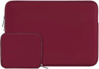 MOSISO Laptop Case 16 inch, 15-15.6 inch Laptop Sleeve Bag Compatible with MacBook Pro 16 inch, HP, Acer, Dell, Lenovo, ASUS Notebook, Neoprene Computer Sleeve Bag with Small Case, Red