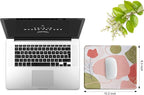 JIKIOU 3 Pack Mouse Pad with Stitched Edge, Comfortable Mouse Pads with Non-Slip Rubber Base, Washable Mousepads Bulk with Lycra Cloth, Mouse Pads for Computers Laptop Mouse 10.2x8.3x0.12in Rose