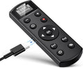for Nikon Wireless Camera Remote Control - Aodelan Rechargeable Shutter Release Trigger with OLED Screen for Zfc, Z50, P1000,A1000, P950, B600; Replaces Nikon ML-L7(Black)