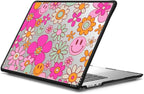 CASETiFY Impact MacBook Air 15" (M2-M4) Case [Cushioned Impact Corners/Scratch-Resistant/Anti-Slip Grip] - Groovy Clear - Clear Black