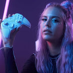 PDP Victrix Pro BFG Wireless Gaming Controller for Playstation 5 / PS5, PS4, PC, Modular Esports Gamepad, Remappable Buttons, Customizable Triggers/Paddles/D-Pad/Fightpad, PC App, White