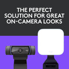 Logitech C920x HD Pro + Logitech for Creators Litra Glow - The Perfect Solution for Great on-Camera Looks