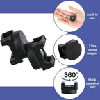 Yookeer 60 Pcs Magnetic Zip Tie Mount Base Black Magnetic Cable Clips Wire Holder Multipurpose Cable Ties Management Base Electrical Supplies for Wire (22 mm)