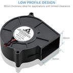 GDSTIME 7530 75mm x 75mm x 30mm 5V USB Blower Brushless Cooling Fan