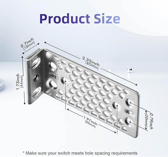 19" Rack Mount Kit for Cisco Switches 2960-X/2960-XR Series and 3650/3850 Series Universal Rack Ears