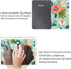 Mouse Pad, Cute Abstract Floral Mouse Pad for Women, Washable Square Cloth Mousepad for Office Laptop, Non-Slip Rubber Computer Mouse Pads for Wireless Mouse, Personalized Mouse Pads for Desk