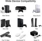Y.D.F 7 Port HDMI Switch, 4k@60Hz HDMI Switcher 7 in 1 Out HDCP 2.0 Manual HDMI 2.0 Hub Support 3D Compatible with Nintendo Switch/OLED/Xbox/ PS5/4 Blu-Ray Player Fire Stick Roku Apple TV Chromeca