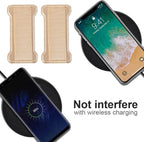 Phone Grip Holder for Hand, Universal Finger Strap Phone Holder, Finger Selfie Grip Compatible with Most Smartphones (Gold) - 2Pack