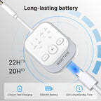 Ultra Bluetooth 5.4 Transmitter & Receiver,2-in-1 Wireless Audio Transmitter for TV/PC/Airplane, Dual Pairing for AirPods/Headphones, AptX LL& HD, Aux for Home/Car Stereo & Speakers