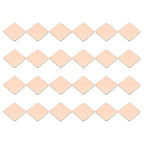 PATIKIL Copper Heatsink Pad Shims, 24 Pcs 20x20x1.2mm Copper Pad Shim IC Chipset GPU CPU Thermal Heatsink for Cooling Laptop Desktop Computer