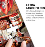 MasterPieces - 1000 Piece Jigsaw Puzzle, NFL San Francisco 49ers, Fun for Adults and Family, Non-Glare Finish, 19.25"x26.75"
