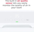 Frigidaire Gallery 2-in-1 50-Pint Portable Dehumidifier with Wi-Fi, Energy Star Certification & Air Quality Monitoring for Medium/Large Rooms & Basements, Custom Humidity Control, Auto Shut Off, White