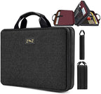 ZINZ Laptop Case Computer Sleeve Briefcase with Multi-pockets for 11.6 12.9 13 13.3 14 15 15.6 16 inch Notebooks