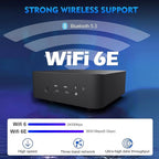 Reatan A9 Mini Gaming PC AMD Ryzen 9 7940HS 64GB DDR5 2TB SSD 5600 MHz RAM, Desktop Mini Computers, Radeon 780M Graphics, 2.5Gbps LAN, HDMI 2.1, 8K USB 4.0 Wi-Fi 6E/BT5.3