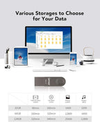 Lexar E32C 64GB Type-C USB Flash Drive, USB-A&USB-C 3.2 Gen 1 Dual Drive OTG 100MB/s Read, Thumb Drive Swivel Design Jump Drive for USB 3.0/2.0, Memory Stick for Android Smartphone, Laptop, PC