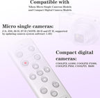 AODELAN Camera Remote Control Wireless Shutter Release for Nikon COOLPIX P1000 P950 B600 A1000 Z50 Z30 Z fc Z6 II Z7 II,Replaces Nikon ML-L7