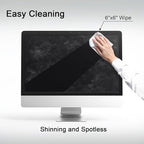 Screen Wipes for Electronics, 240 Count 6"x6" Pre-Moistened Screen Cleaner for Screens, Computer,Laptop,Tablet,Phone,Monitor,Car Screen Cleaner, Lens Wipes Individually Wrapped