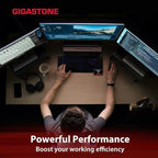 Gigastone SATA SSD 256GB (5-Pack) 2.5 inch SSD 520MB/s Upgrade Laptop PC Memory and Storage PS4 HDD Replacement 2.5" Internal Solid State Hard Drives SATA III SLC Cache 3D NAND Game Turbo Performance