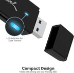 SABRENT USB 3.0 Micro SD and SD Card Reader (CR-T2MS)
