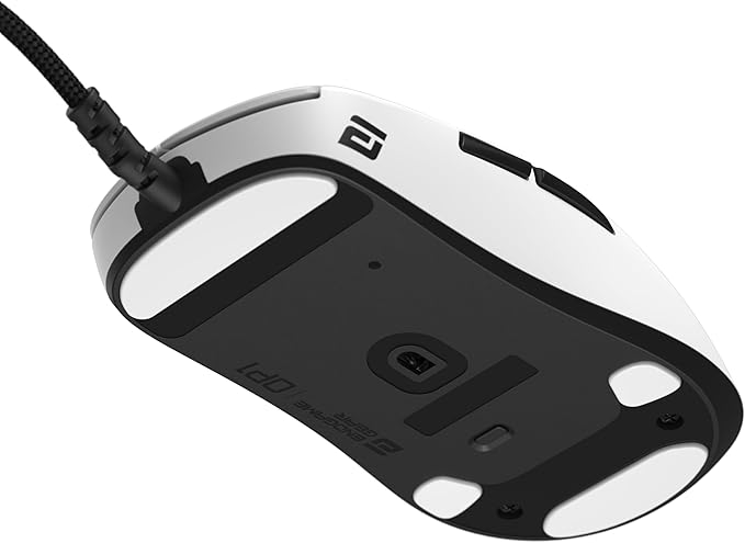 ENDGAME GEAR OP1 8k Wired Gaming Mouse - 8000Hz Polling, PixArt PAW3395 Sensor, Kailh GX Switches, White