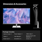 KTC 32 Inch 4K Smart Monitor with Google TV System 3840 * 2160P Netflix Licensed Type C 65W PD Speakers 5W*2 Dolby Audio Hey Google Voice Remote HDR WiFi Bluetooth VESA Tiltable 32 in Smart TV