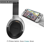 LC30Pro Hybrid Active Noise Cancelling Headphones, 100H Playtime Bluetooth Headphones, HiFi Audio Wireless Headphone with 3 EQ Modes, Low Latency & Foldable Design for School/Work/Travel/TV