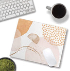 Mouse Pad, Abstract Design Mouse Pad, Washable Square Cloth Mousepad for Office Laptop, Non-Slip Rubber Computer Mouse Pads for Wireless Mouse, Cute Mouse Pads for Desk