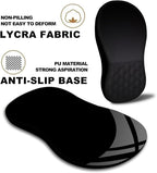 Mouse Pad Wrist Support, Ergonomic Mouse Pad with Massage Dot, Comfortable Computer Mouse Pad for Laptop, Wrist Rest Pain Relief Mousepad with Non-Slip PU Base for Office & Home, 12 x 8 in