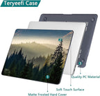 Teryeefi Compatible with MacBook Pro 13 inch Case M2 M1 2024, 2023, 2022-2016（A2251 A2289 A2159 A1989 A1708 A1706 with Touch Bar, Plastic Hard Shell Cover for 13" MacBook Pro, Forest Landacpe