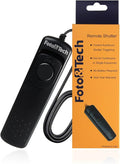 Foto&Tech Wired Remote DMW-RS1 Replacement for Lumix DC-G9 DMC-G7 DMC-G85 DC-GH5/DMC-FZ300 FZ150 FZ1000 FZ2500(FZ2000) FZ200 FZ100 G10 G1 G2 G3 G5 G6 GF1 GF6 GH1 GH2 GH3 GH4 GX1 GX7 L1 L10