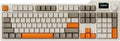 DAIDAI×AJAZZ AK35I V3 Full Size Hot Swap Mechanical Gaming Keyboard with Screen & Knob 2.4G/BT/USB-C Gasket Keyboard FR4 Plate 8000mAh Battery South Facing LED RGB (Avocado Axis)