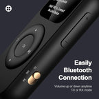 SoundSync Pro Bluetooth Transmitter & Receiver for Airplane, Easy Setup Bluetooth Audio Transceiver for 2 BT Devices, Volume Control, RCA for TV