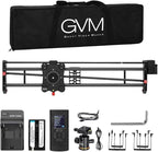 GVM Motorized Camera Slider, 48"/120CM Carbon Fiber Camera Slider with Time-Lapse Photography, Automatic Round Trip, Tracking Shooting and 120 Degree Panoramic Shooting, with Remote Controller