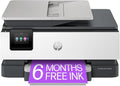 HP OfficeJet Pro 8138e Wireless All-in-One Color Inkjet Printer, Print, Scan, Copy, Fax, ADF, Duplex Printing Best-for-Home Office (Renewed Premium)