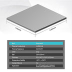 Maxtor Thermal Pad 14.8 W/mK, 120x120x3.0mm(1 pcs) Silicone Thermal Pads Non Conductive Heatsink Cooling Pad, Highly Efficient Heat Resistant Soft Pad for Laptop Heatsink/SSD/CPU/IC/LED Cooler