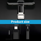 USB C to USB Adapter 4 Pack,USBC Male to USB A 3.0 Female OTG Adapter, Type C Thunderbolt 4 Converter OITYEUF for iPhone 15 Pro Max Plus,MacBook Pro Air2024,Samsung S24 S23 S22 S21 Galaxy,iPad (Black)