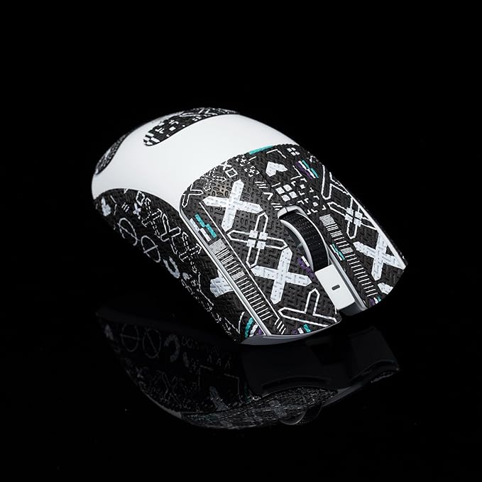 Grip Tape for Razer Viper V3 Pro - Anti-Slip,Enhanced Control, Sweat Resistance,Improves FPS Gaming Grip & Mouse Protection [Pre-Cut] Printsteam Red