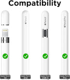 8 Pack Fine Point Replacement Tips Compatible with Apple Pencil 2nd Generation, Apple Pencil 1st Generation, Apple Pencil USB-C & Apple Pencil Pro Colorful iPencil Nibs (Pink + White)