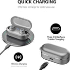 TOZO T10 Wireless Earbuds Bluetooth 5.3 Headphones, App Customize EQ, Ergonomic Design, 55H Playtime, Wireless Charging Case, IPX8 Waterproof Sound in-Ear Headset, 2025 New Version