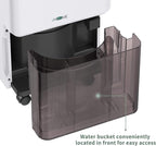 Uhome 30 Pint Dehumidifier - for Basement with Activated Carbon Filter,Ultra Quiet, Humidity Sensor, Auto Shut Off, Continuous Drainage Hose - Ideal Dehumidifiers for Home, 1500 Sq Ft Dehumidifiers