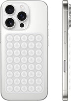 Silicone Suction Phone Case Mount, Non Slip Suction Cup Phone Mount, Phone Accessories Holder for Selfies and Videos, Translucent