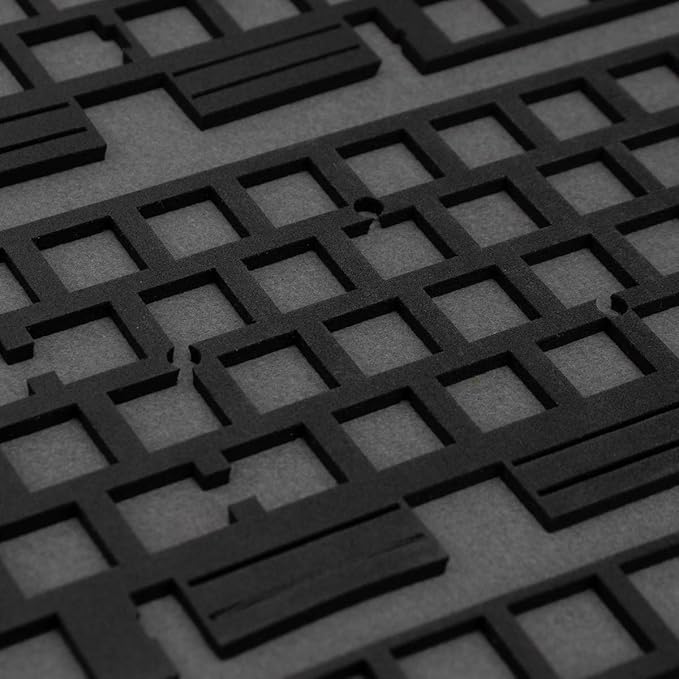 Mintcaps Keyboard Sound Dampening Foam - 84 Layout Silencer Pad Gasket EVA Switches Dampening for Mechanical Keyboard