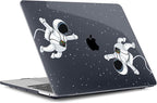 Batianda Case for M1 MacBook Air 13 Inch Model A2337 A2179 A1932 2021 2020 2019 Release,3D Painted Creative Series Design Hard Shell with Keyboard Cover & Screen Protector, Cosmonaut